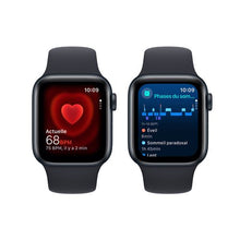 Apple Watch SE GPS هيكل من الألومنيوم منتصف الليل