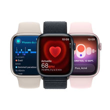 Apple Watch Series 9 GPS Boîtier en Aluminium Minuit