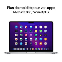 MacBook Air 13'' 512Go SSD 16Go RAM Puce M2 CPU 8 cœurs GPU 8 cœurs Gris sidéral Nouveau