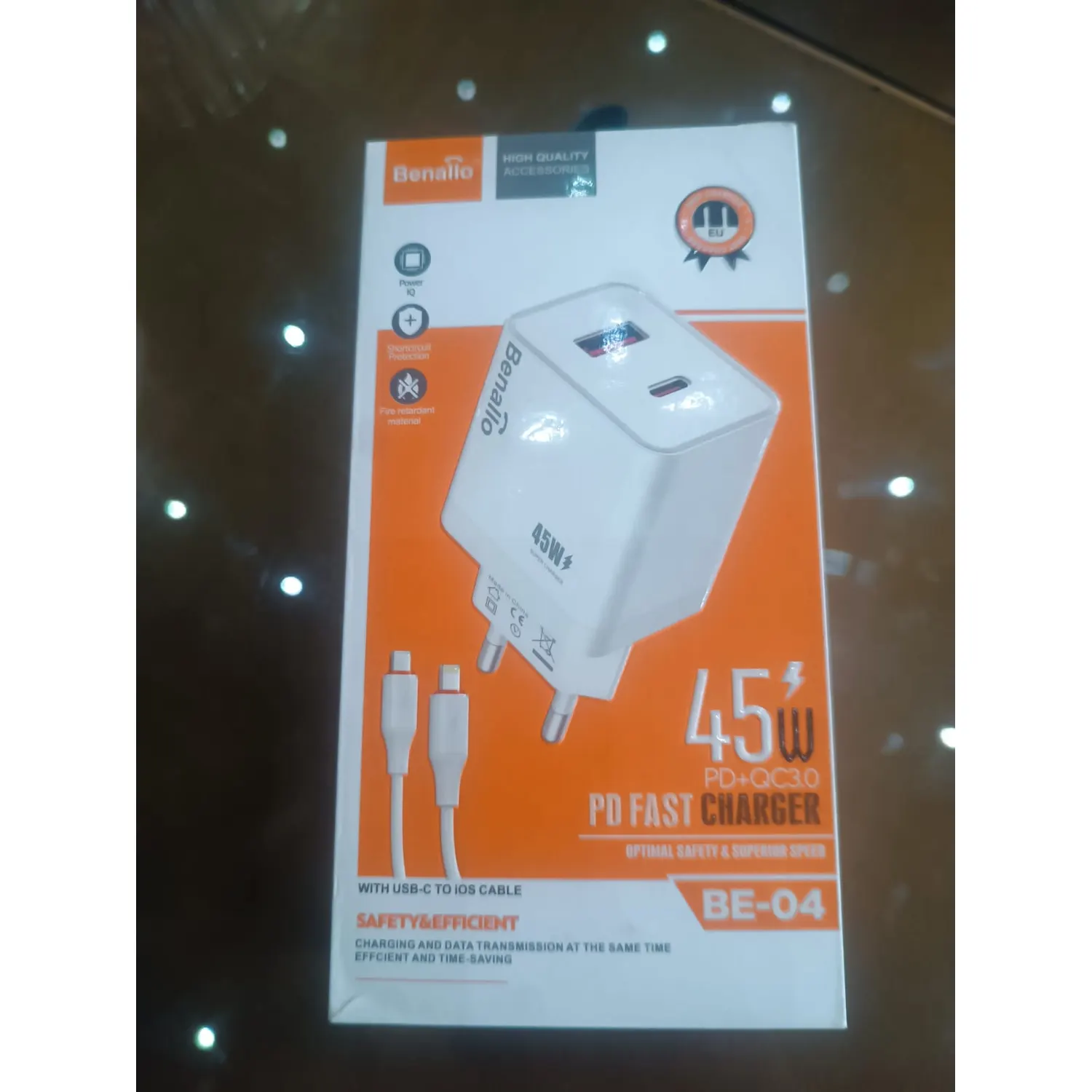 Foning BE-04 — Chargeur Rapide 45W — Neuf au Maroc, meilleur prix | Phone Store — photo 2