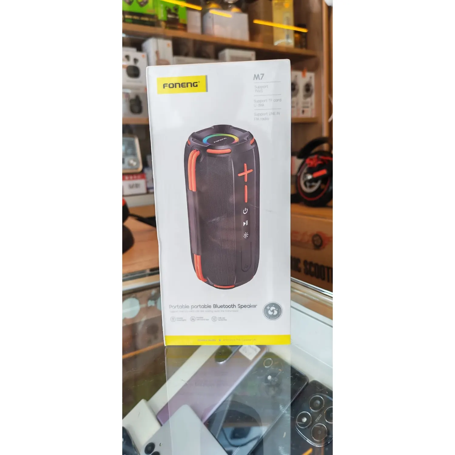 Foning M7 — Enceinte Bluetooth Portable — Neuf au Maroc, meilleur prix | Phone Store — photo 2
