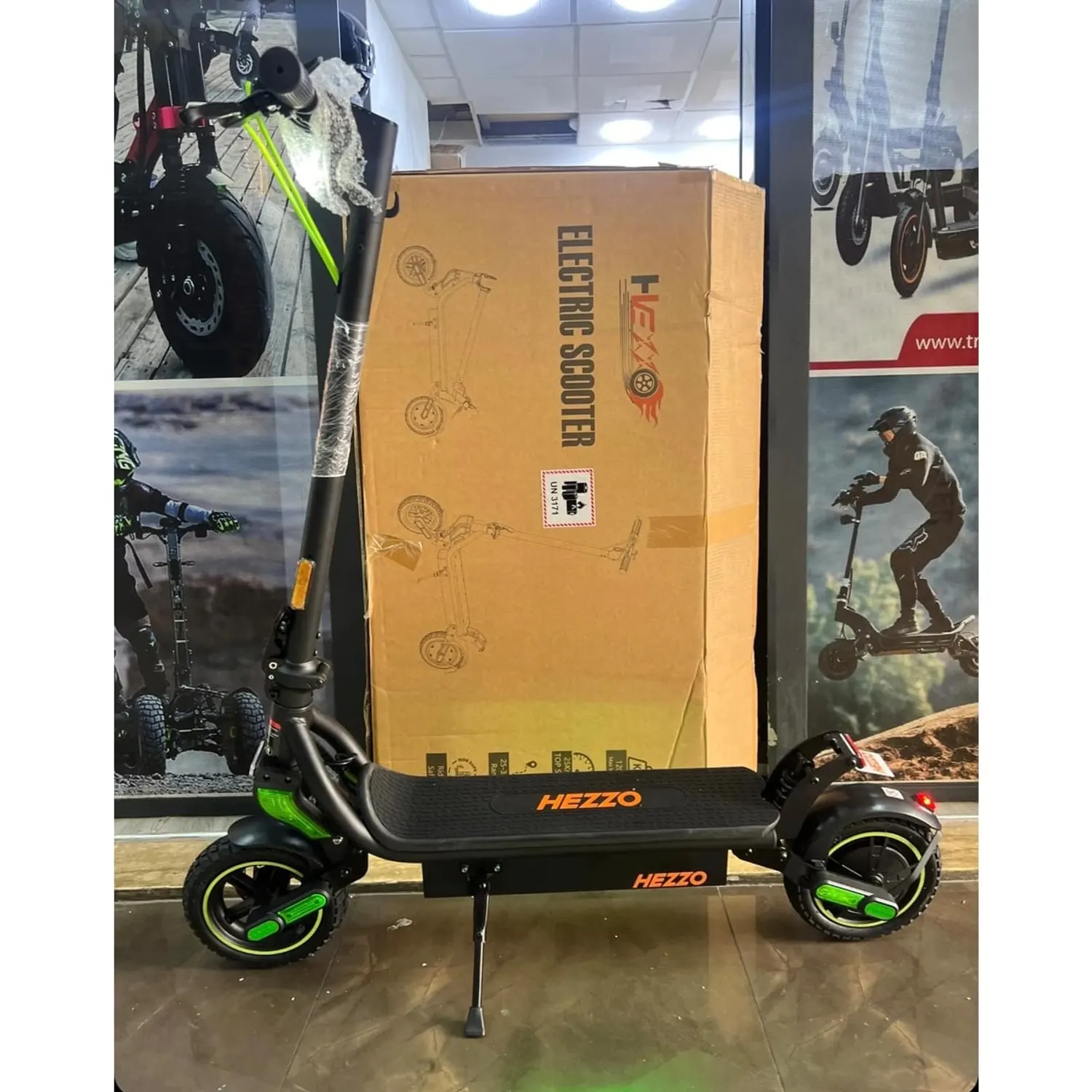 Trottinette Électrique HEZZO S30 — Neuf au Maroc Trottinette Électrique HEZZO S30 — Neuf au Maroc